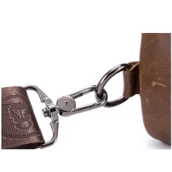Multifunktions rygsæk - læder crossbody taske
