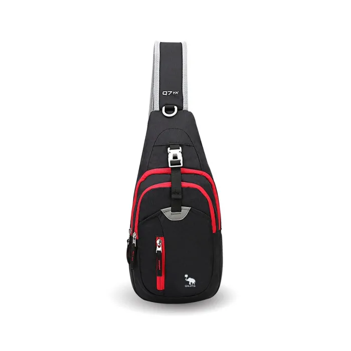 Multifunktion crossbody taske - nylon rygsæk
