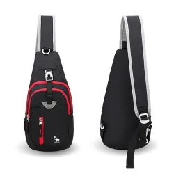 Multifunktion crossbody taske - nylon rygsæk