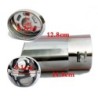 Universal car exhaust pipe - muffler - stainless steel - 2 piecesExhaust mufflers