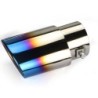 Universal car exhaust pipe - muffler - stainless steel - roasted blueExhaust mufflers