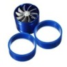 Dobbelt supercharger - bil turbo luftindtagsturbine - med enkelt propel