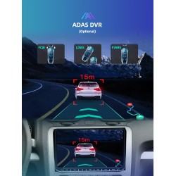 Bilradio - 2 Din - 9 tommer - Android 10 - 1GB - 16GB - Bluetooth - GPS - carplay - til Volkswagen Golf 5 6 Passat