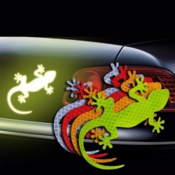 Reflective car sticker - gecko pattern - 2 piecesStickers