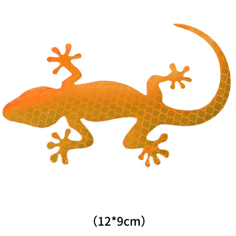Reflective car sticker - gecko pattern - 2 piecesStickers