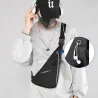 Tyverisikring lille crossbody taske - ultra tynd
