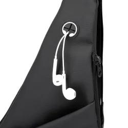 Tyverisikring lille crossbody taske - ultra tynd
