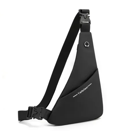 Tyverisikring lille crossbody taske - ultra tynd