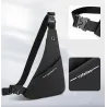 Tyverisikring lille crossbody taske - ultra tynd