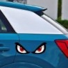 Reflective car sticker - red eyesStickers