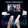 2 in 1 wireless remote - motion plus / Nunchuck - for Nintendo Wii / Wii U JoystickControllers
