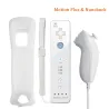 2 i 1 trådløs fjernbetjening - motion plus / Nunchuck - til Nintendo Wii / Wii U Joystick