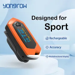 Yongrow - medical digital fingertip oximeter - pulse / blood oxygen / saturation meter - SPO2 PR monitorBlood pressure meters