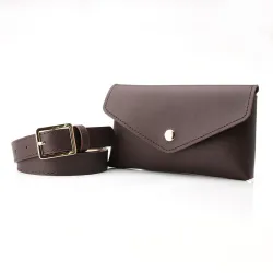Small waist bag - with belt