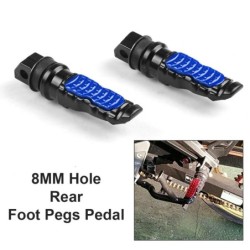 Universal motorcykel bagfodspinde - passager fodstøtte - 8mm - 2 stk
