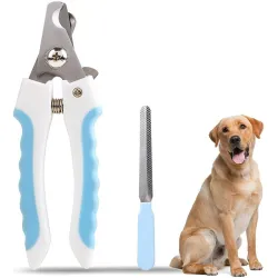 Hunde/katte negleklipper - sæt med neglefil