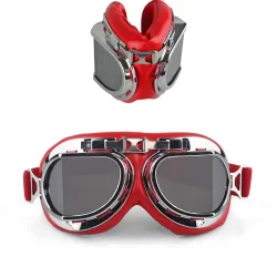 Vintage motorcykelbriller - beskyttelsesbriller - foldbare