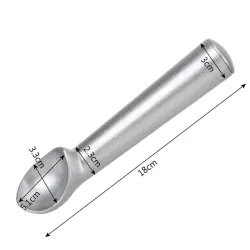Isske af aluminium - ikke-frysende - non-stick
