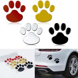 3D animal foot print - car stickerStickers
