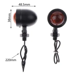 Motorcykel blinklys - blink - 12V - 2 stk
