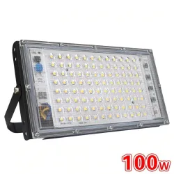 100W - AC 220V 230V 240V - LED projektør - IP65 vandtæt - udendørs reflektor