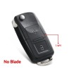 2 / 3 buttons remote key case - shell - for Volkswagen / SEAT / SkodaKeys
