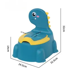 Dinosaur pottetræning - toiletstol til drenge og piger - skridsikker