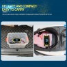 Bilbatterioplader - fuldautomatisk - digital LCD - 12V-24V - 8A