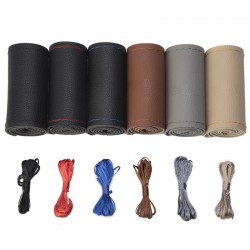 Do-it-yourself car steering wheel cover - repair - with needle & thread - leatherSteering wheel covers