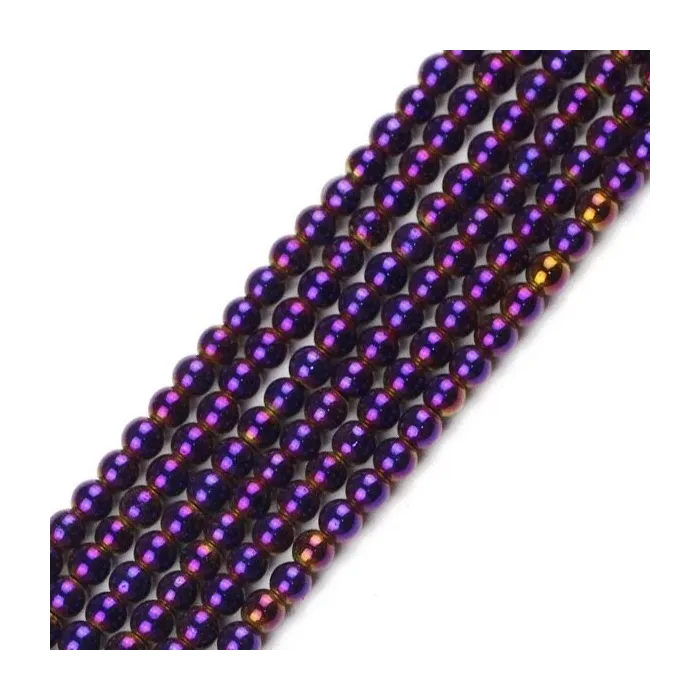 Natursten - løse perler - armbåndfremstilling - 200 stykker - 3 mm