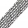 Natural stone - loose beads - bracelet making - 200 pieces - 3mmBracelets