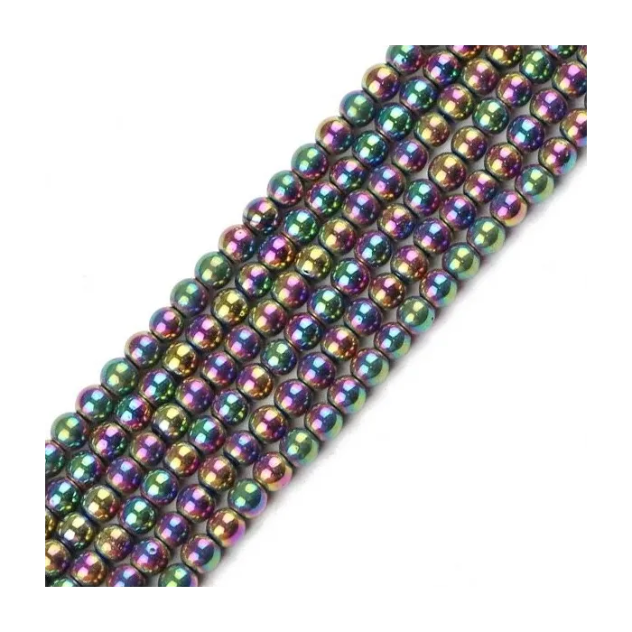 Natursten - løse perler - armbåndfremstilling - 200 stykker - 3 mm