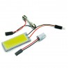 Xenon HID white - 36 COB LED light - bulb - car interior panel lamp - 12V 5500K 6000K - 2 pieces