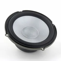 SOTAMIA 1Pcs 6.5 Inch Midrange Woofer Speaker 4 Ohm 80W Woven Waterproof Basin Audio Speakers Bass For Car Home Modification