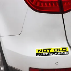 copy of NOT OLD JUST CLASSIC - car sticker 15.2CM * 3.3CM