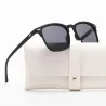 New Polarized Sunglasses Women Black Plastic Full Frame Square Sun Glasses Men Out Door Sun Eyewear Fashionable Eyeglass Uv400