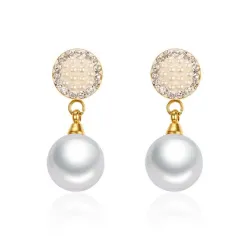 Pearls & Crystals EarringsEarrings