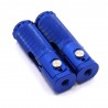 Universal motorcycle folding footrests rear pedals 2 pieces - BMW Honda Kawasaki Yamaha