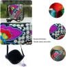Ethnic mini shoulder embroidered crossbody bag