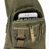 Waterproof nylon crossbody shoulder bag - backpackBags