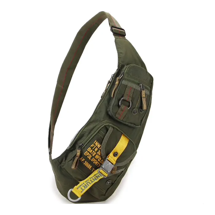 Waterproof nylon crossbody shoulder bag - backpackBags