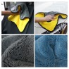 Thick plush microfiber car cleaning cloth