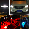 T10 W5W LED COB light silicone car signal lamp 12V 194 501 bulb 10 pcsT10