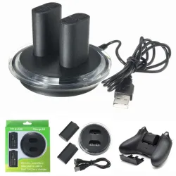 Xbox One Controller USB charger with led & 2 batteries