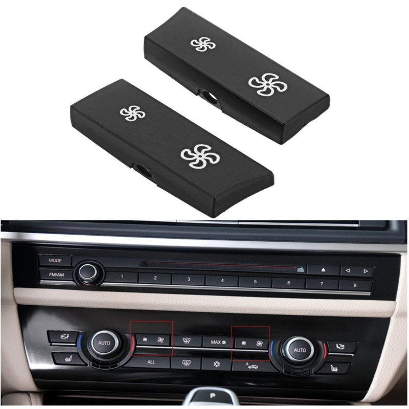 BMW F10 - F11 fan control switch - replacement button covers 2 pieces