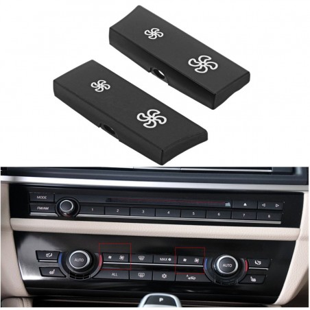 BMW F10 - F11 fan control switch - replacement button covers 2 pieces