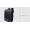 3 mode function backpack nylon waterproof shoulder bag