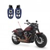 Universal motorcycle metal footrests with spring 8mm 2 pcs