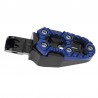 Universal motorcycle metal footrests with spring 8mm 2 pcs