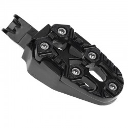 Universal motorcycle metal footrests with spring 8mm 2 pcs